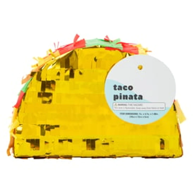 Mini Taco Pinata 7in x 5.9in