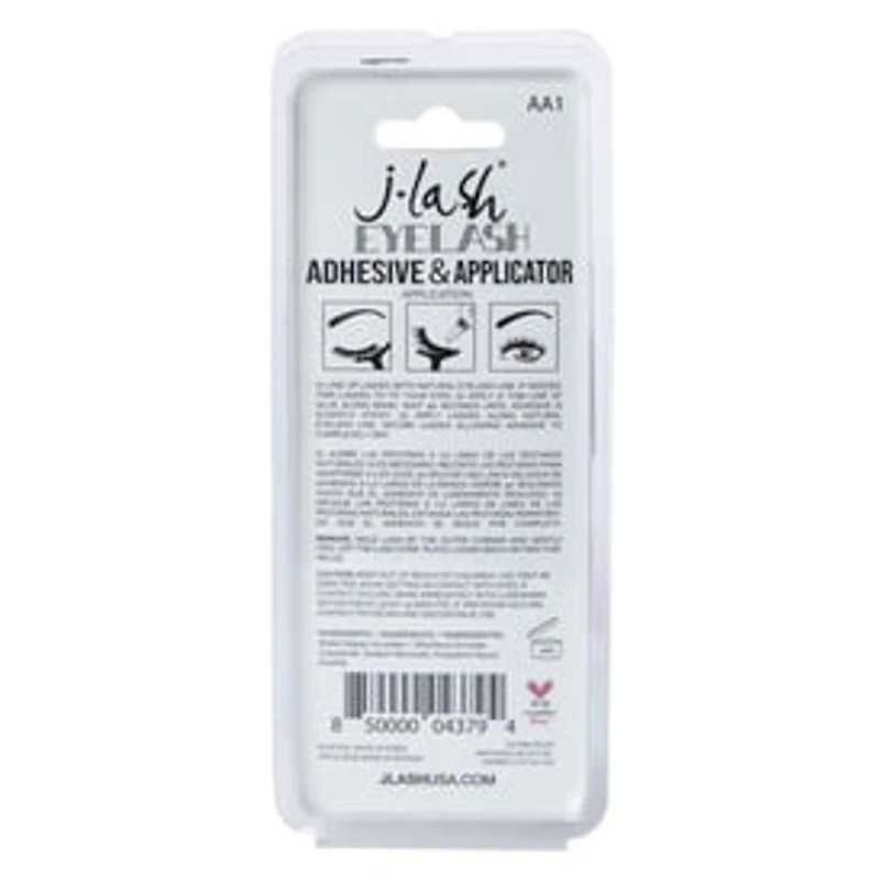 J-Lash® Clear Eyelash Glue & Applicator Set