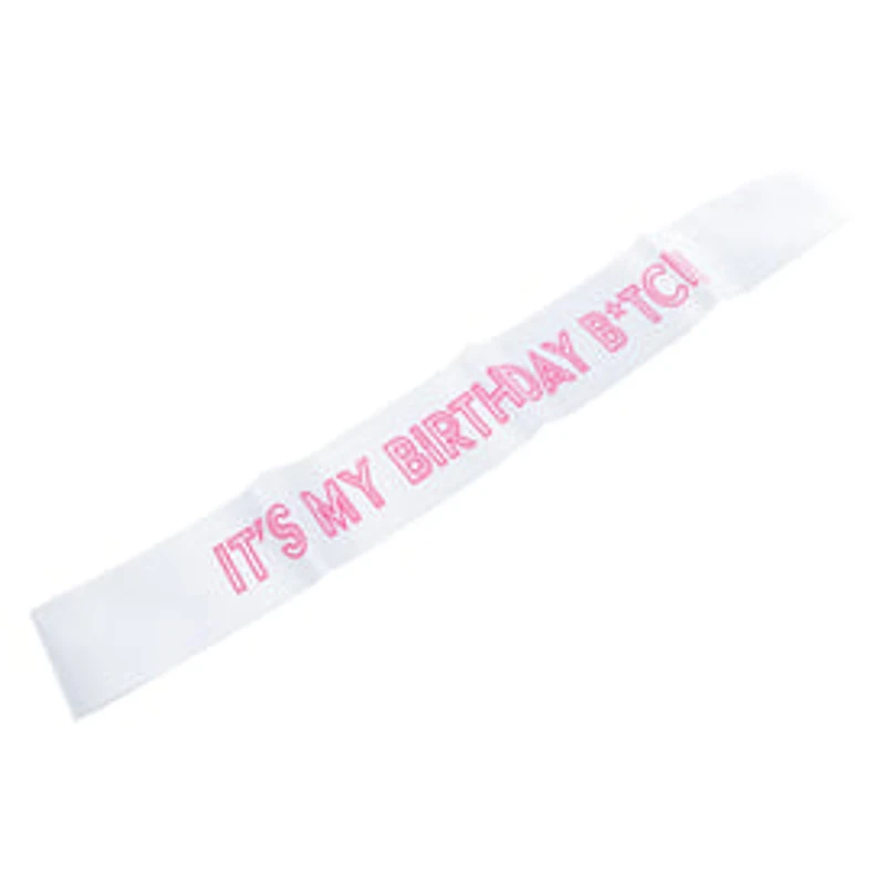 Funny Birthday Sash