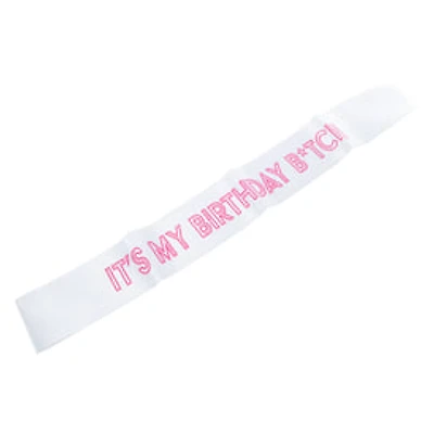 Funny Birthday Sash