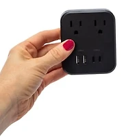 15W USB-C & USB Wall Charger With Outlets