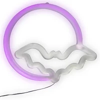 Halloween LED Neon Light - Bat & Moon