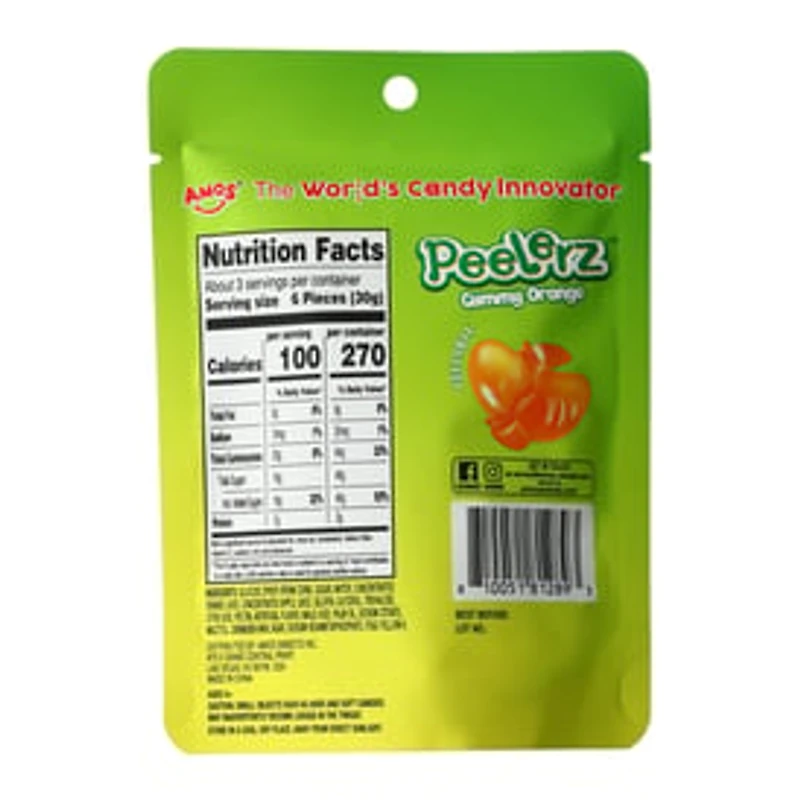 Peelerz™ Gummy Orange Candy 3oz