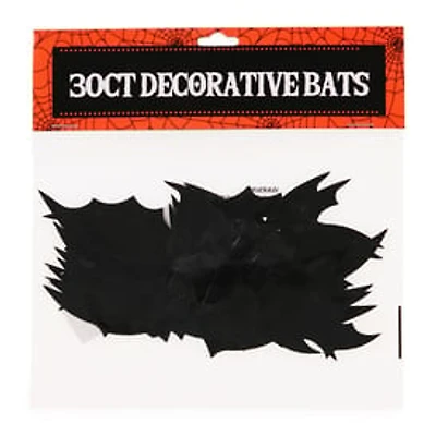 3D Bats Halloween Decorations 30-Count