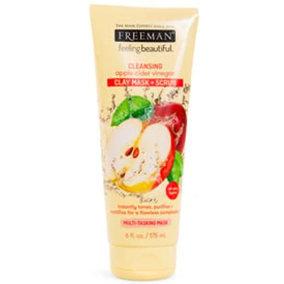 Freeman® Feeling Beautiful™ Cleansing Apple Cider Vinegar Clay Mask + Scrub