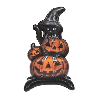 Halloween Party Standing Cat Foil Balloon