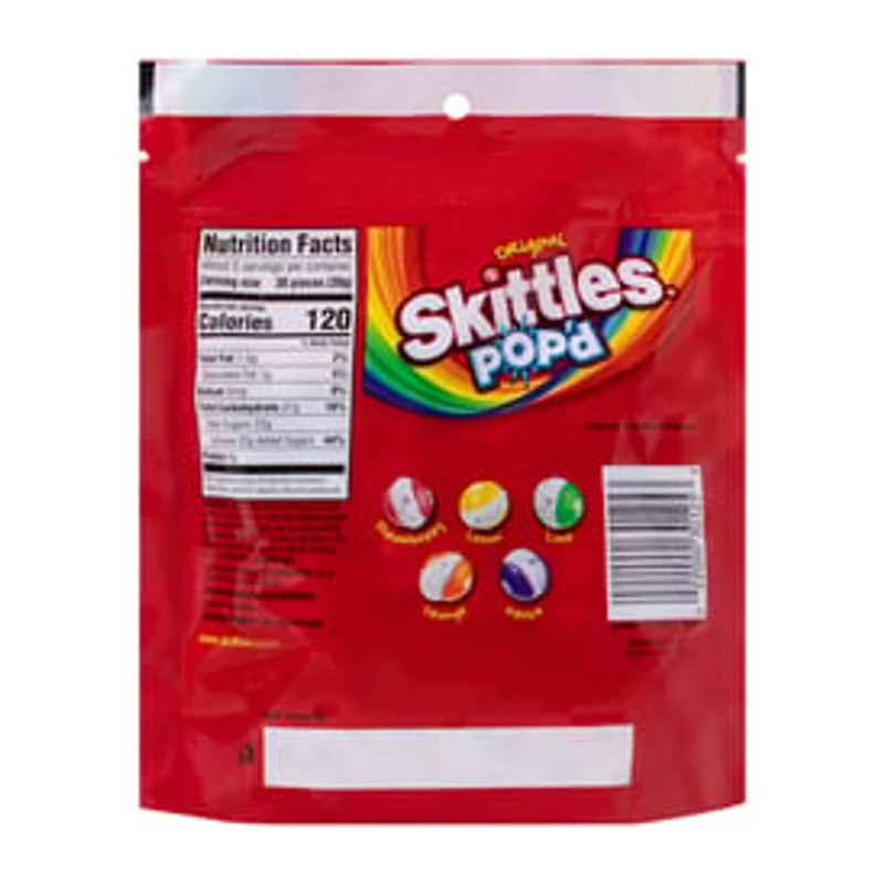 Skittles® Pop'd Freeze Dried Candies 5.5oz