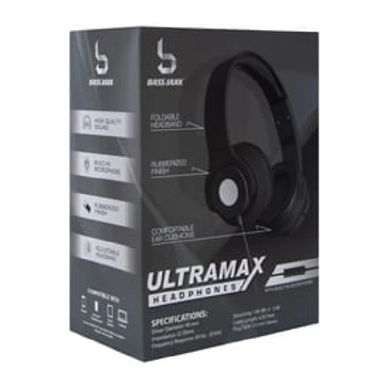 Ultramax Wired Headphones With Mic