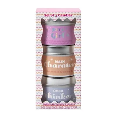 Premium Scented Candle 3-Pack