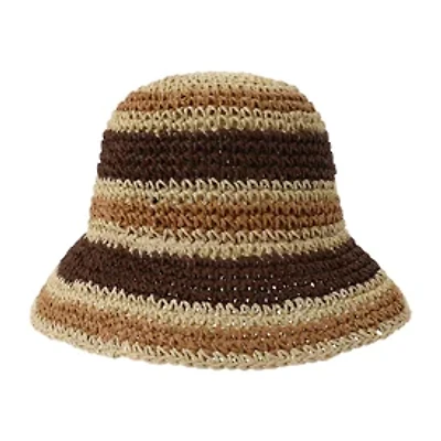 Straw Bucket Hat
