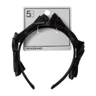 Black Bow Headband