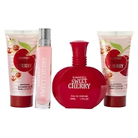 Kimberly Sweet Cherry Limited Edition Bath & Body Set 4-Piece