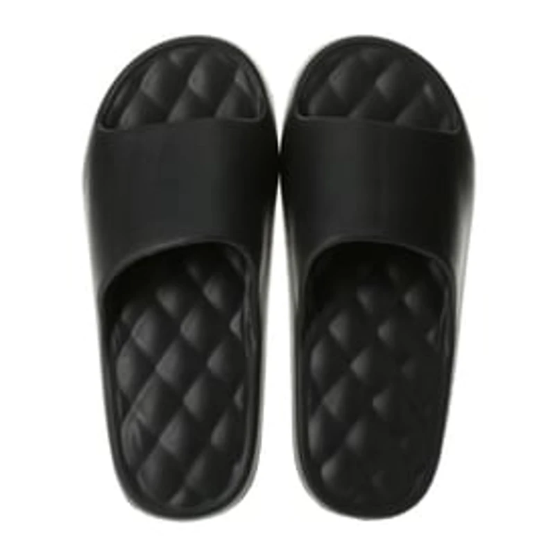 Mens Quilt Slide Sandals