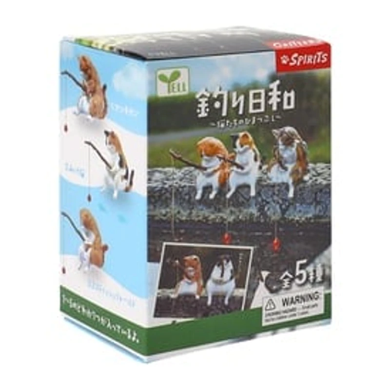 Spirits Fishing Cat Figure (Styles May Vary)