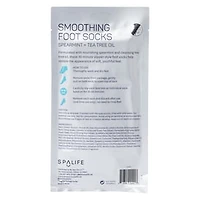 Spa Life™ Smoothing Foot Socks With Spearmint + Tea Tree Oil