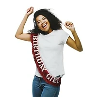 Birthday Girl Party Sash