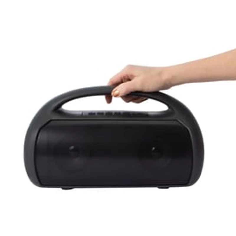 Dual LED Ring Light Boombox