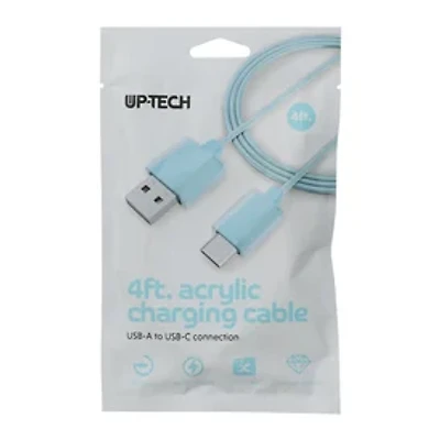 4ft Acrylic USB-C Cable