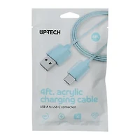 4ft Acrylic USB-C Cable