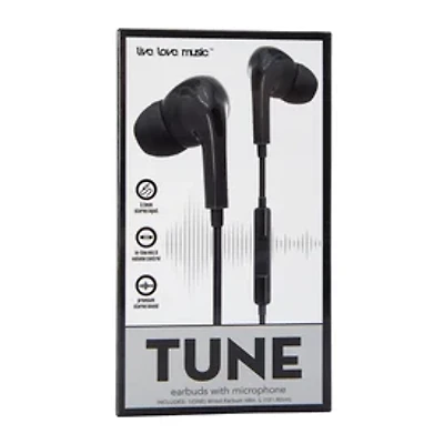 Tune Wired Earbuds With Microphone