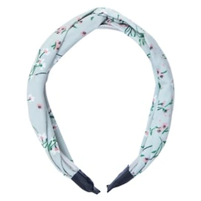 Floral Fabric Twist Headband