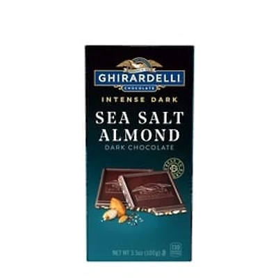 Ghiradelli® intense Dark Sea Salt Almond Dark Chocolate 3.5oz