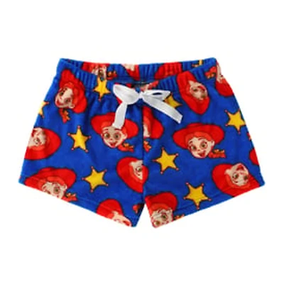 Juniors Printed Plush Short