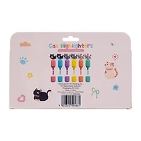 Cat Highlighters 6-Count