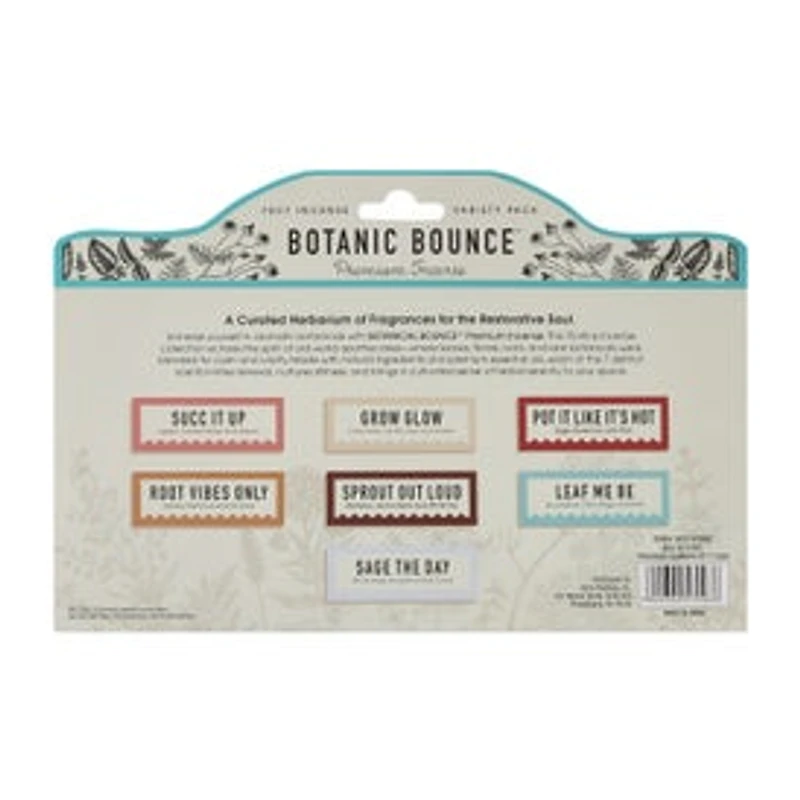 Botanic Bounce Variety Pack Incense 70-Pack