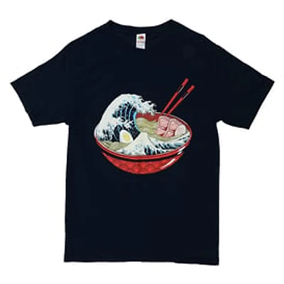Great Wave Ramen Bowl Graphic Tee