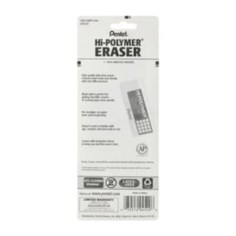 Pentel® Hi-Polymer® Eraser 3-Pack