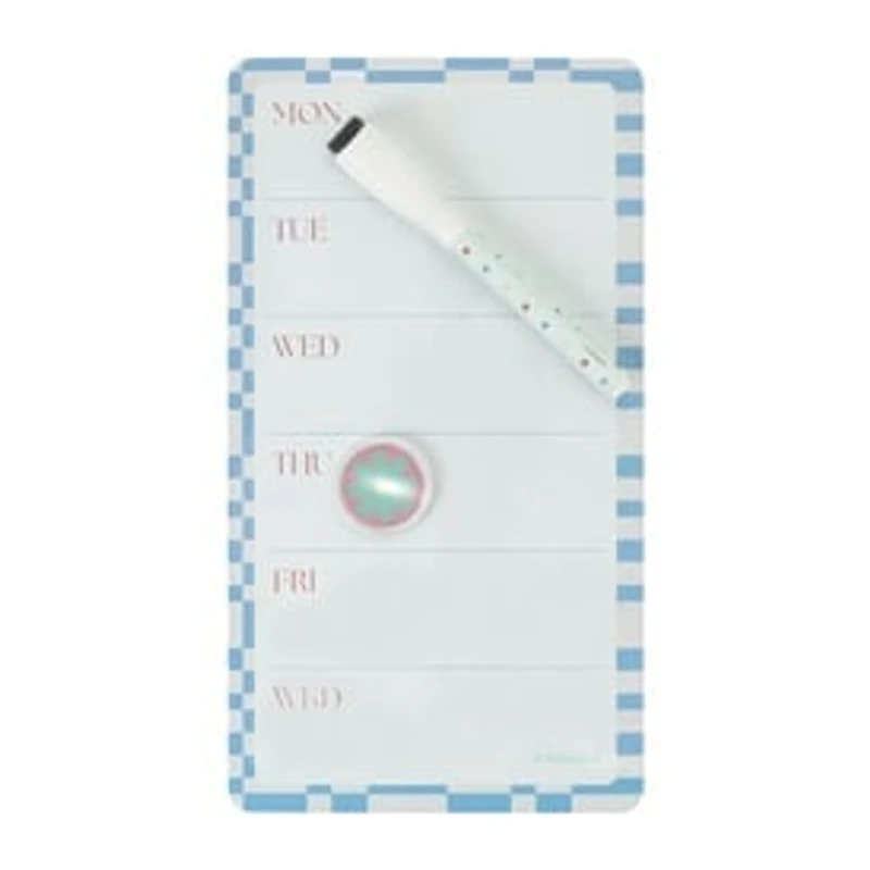 U Brands® Frameless Weekly Dry Erase Board 5.5inx10in