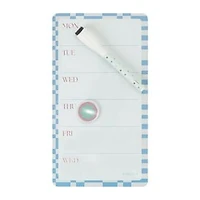U Brands® Frameless Weekly Dry Erase Board 5.5inx10in