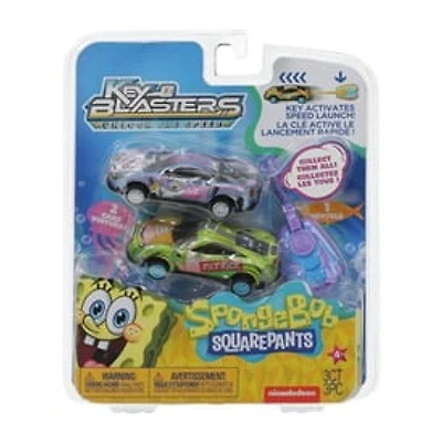 SpongeBob Squarepants™ Key Blasters Toy Race Car Set 2-Pack