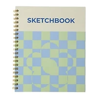Checkered Sketchbook 9in x 11in