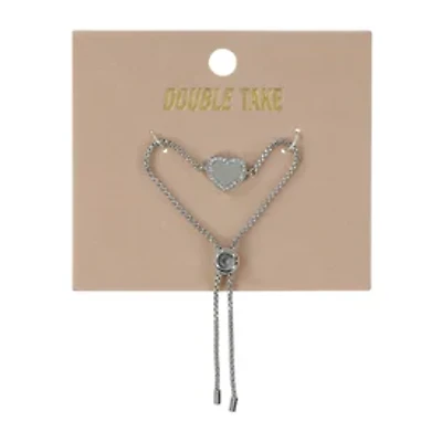 Double Take Heart Bracelet