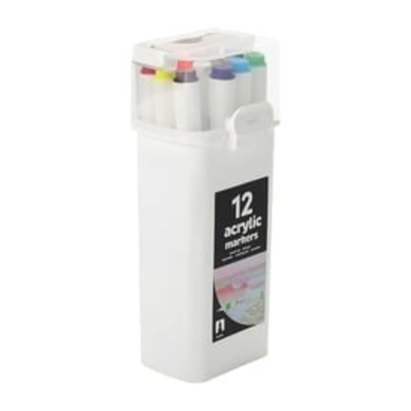 Acrylic Markers 12-Pack