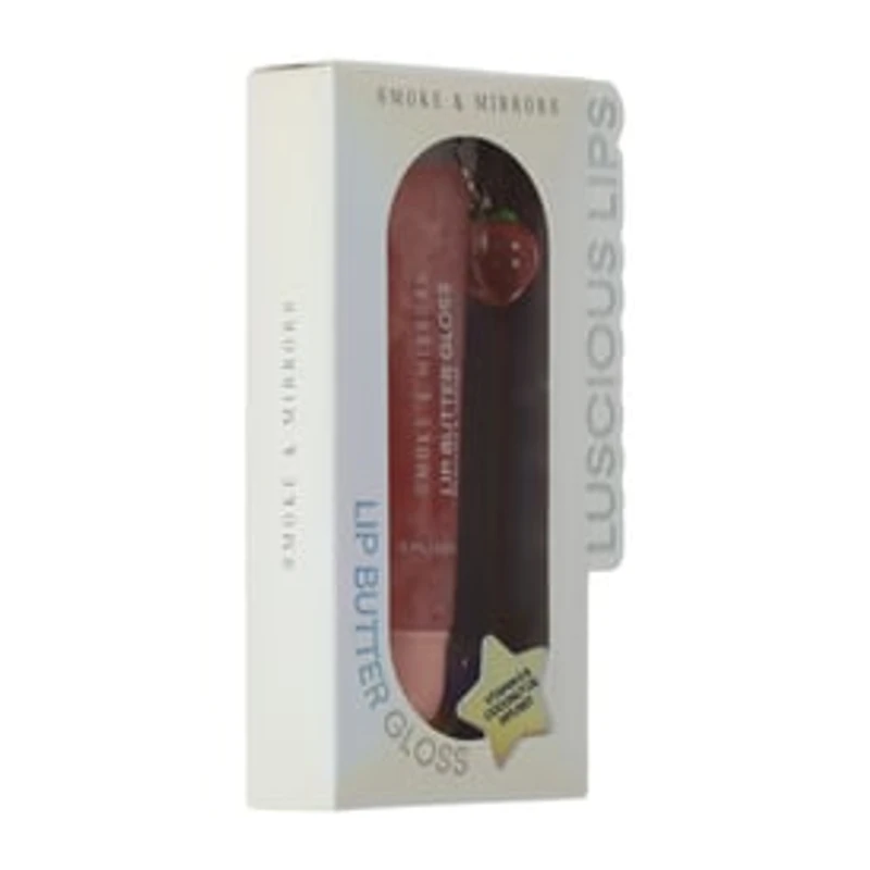 Smoke & Mirrors Luscious Lips Peaches & Crème Lip Butter Gloss 0.5oz