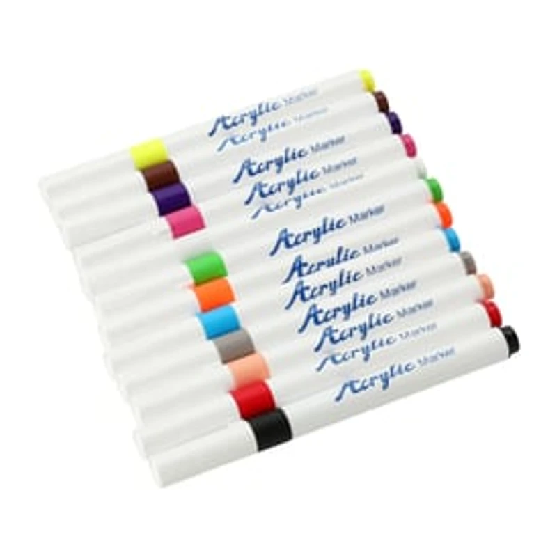 Acrylic Markers 12-Pack