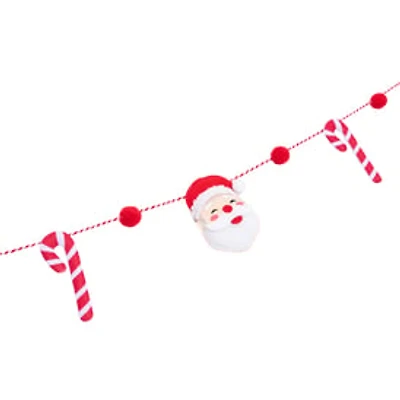 Christmas Santa Garland