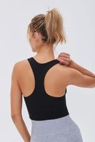 Women's Active Racerback Crop Top in Black, XS