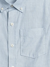 Kids Uniform Poplin Long Sleeve Shirt