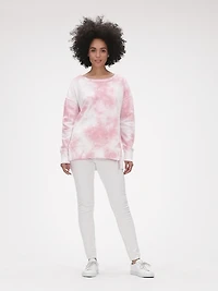 Vintage Soft Pullover Tunic Sweatshirt