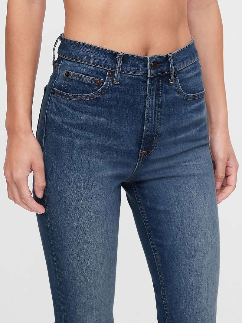 High Rise Vintage Slim Jeans