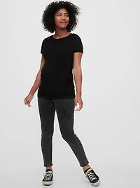 Maternity Inset Panel Skinny Jeans