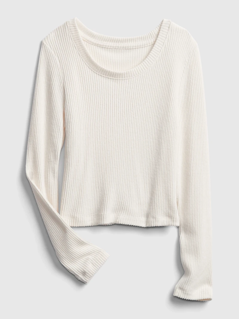 Teen Softspun Fitted Crop T-Shirt