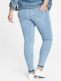 Maternity Full Panel Destructed Legging Jeans