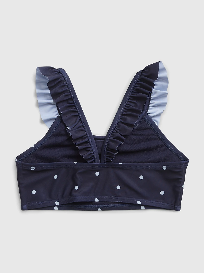 Kids Ruffle Bikini Swim Top
