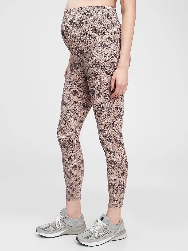 Maternity GapFit Full Panel Length Leggings Sculpt Compression