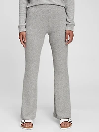 Teen Softspun Ribbed Flare Knit Pants